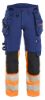 Afbeeldingen van BLÅKLÄDER Werkbroek met 4-weg stretch dames 7025 marineblauw/High Vis oranje C42