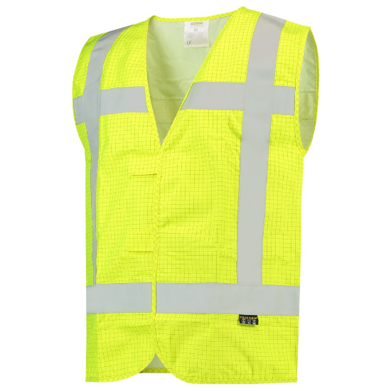Afbeeldingen van TRICORP Veiligheidsvest RWS vlamvertragend antistatisch 453018 fluor geel XL-2XL