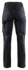 Afbeeldingen van BLÅKLÄDER Werkbroek service dames denim met stretch 7140 zwart/zwart D21