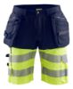 Afbeeldingen van BLÅKLÄDER Short 1596 marineblauw/High Vis geel C44