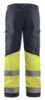 Afbeeldingen van BLÅKLÄDER Werkbroek met stretch 1551 medium grijs/High Vis geel C64