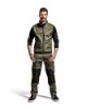 Afbeeldingen van BLÅKLÄDER Softshell bodywarmer 3850 groen/zwart XS
