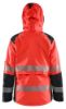 Afbeeldingen van BLÅKLÄDER Shelljack dames 4436 High Vis rood/zwart L