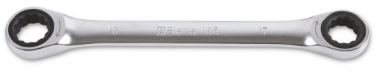 Afbeeldingen van BETA Ringratelsleutel twaalfkant 195 16X18