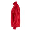 Afbeeldingen van BLÅKLÄDER Sweatshirt met halve rits 3369 rood 3XL