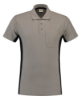 Afbeeldingen van TRICORP Poloshirt bi-colour met borstzak 202002 grijs/zwart 4XL