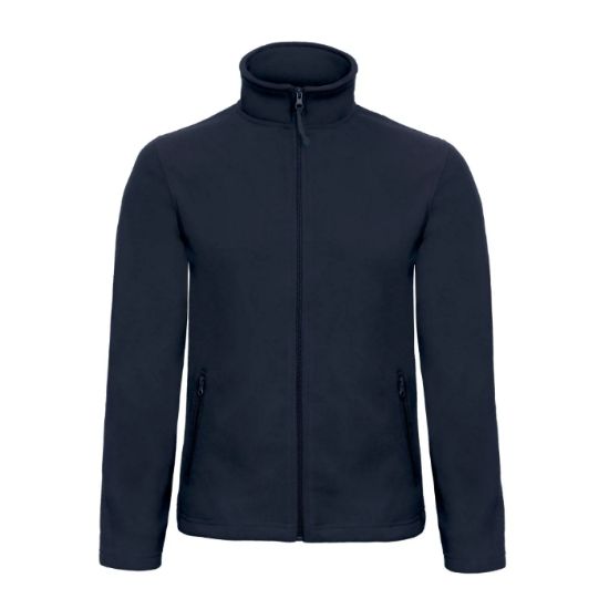 Afbeeldingen van B&C Fleece jas ID.501 5FUI50 navy M