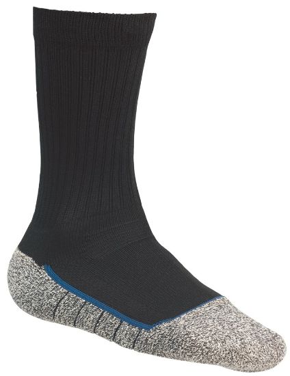 Afbeeldingen van BATA Werksokken Cool MS2 zwart 39-42