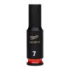 Afbeeldingen van MILWAUKEE Dop SHOCKWAVE ¼" lang 7MM