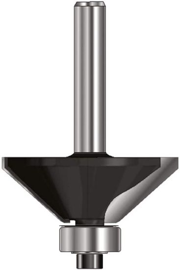 Afbeeldingen van ENT Fasefrees + lager HM 45° 44,5X12,7X32MM schacht 8MM