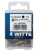 Afbeeldingen van WITTE Bitset ¼" 10x FLEX TiN PZ3 25MM