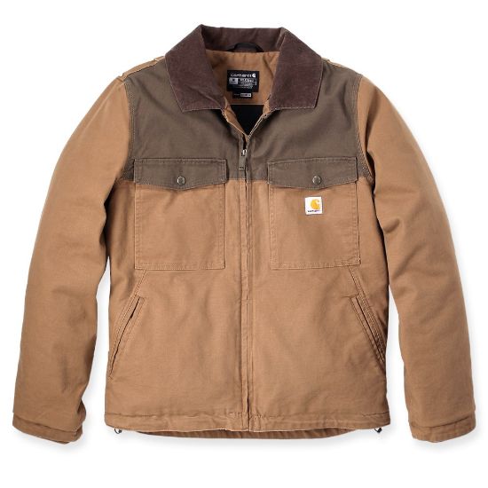 Afbeeldingen van CARHARTT Jas Montana Duck 106432 carhartt brown/coffee M