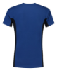 Afbeeldingen van TRICORP T-shirt bi-colour met borstzak 102002 royal blauw/navy S