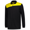 Afbeeldingen van TRICORP Polosweater bi-colour Naden 302004 zwart/geel 3XL