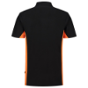 Afbeeldingen van TRICORP Poloshirt bi-colour 202004 zwart/oranje S
