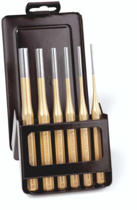 Afbeeldingen van RENNSTEIG Penuitdrijverset metalen casette 6-delig 3-10MM