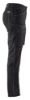 Afbeeldingen van BLÅKLÄDER Werkbroek service dames denim met stretch 7159 zwart C30