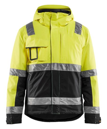 Afbeeldingen van BLÅKLÄDER Winterjas 4870 High Vis geel/zwart S