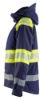Afbeeldingen van BLÅKLÄDER Shelljack dames 4430 marineblauw/High Vis geel S