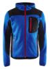 Afbeeldingen van BLÅKLÄDER Gebreid vest met softshell 4930 korenblauw/zwart L