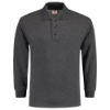 Afbeeldingen van TRICORP Polosweater 301004 antraciet melange L