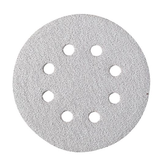 Afbeeldingen van HIKOKI Schuurschijf velcro wit 125MM K60 753132 10x