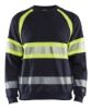 Afbeeldingen van BLÅKLÄDER Sweater Multinorm 3459 marineblauw/High Vis geel S