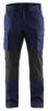 Afbeeldingen van BLÅKLÄDER Werkbroek service met stretch 1459 marineblauw/zwart D96