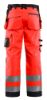 Afbeeldingen van BLÅKLÄDER Softshell werkbroek 1567 High Vis rood/zwart C52