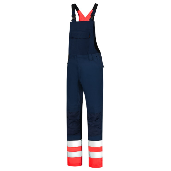 Afbeeldingen van TRICORP Amerikaanse overall High Vis 753006 inkt/fluor rood 44