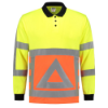 Afbeeldingen van TRICORP Poloshirt Verkeersregelaar met lange mouwen 203002 oranje/geel XL