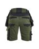 Afbeeldingen van BLÅKLÄDER Short dames met 2-weg stretch 7175 donker herfstgroen/zwart C36
