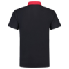 Afbeeldingen van TRICORP Poloshirt contrast 201004 navy/rood 2XL