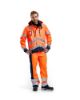 Afbeeldingen van BLÅKLÄDER Jack ongevoerd 4837 High Vis oranje/marineblauw L
