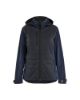 Afbeeldingen van BLÅKLÄDER Hybride jack dames 4733 donker marineblauw/zwart XL