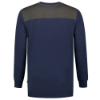 Afbeeldingen van TRICORP Sweater bi-colour Naden 302013 inkt/donkergrijs L
