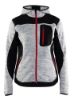 Afbeeldingen van BLÅKLÄDER Gebreid vest met softshell dames 4931 grijs mêlee/zwart L