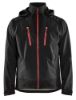 Afbeeldingen van BLÅKLÄDER Softshell jack 4749 zwart/rood M