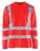 Afbeeldingen van BLÅKLÄDER T-shirt UV met lange mouwen 3381 High Vis rood S