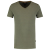 Afbeeldingen van TRICORP T-shirt Premium V-hals heren 104003 army S