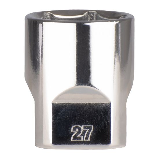 Afbeeldingen van MILWAUKEE Dop ½" metrisch FOUR FLAT 27MM