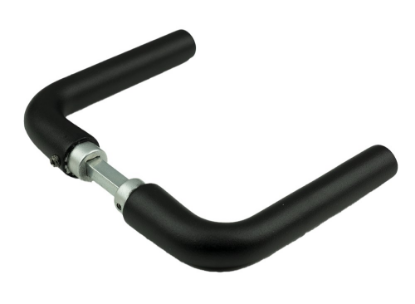 Afbeeldingen van AMI Deurkrukset type 361 zwart deurdikte 40MM