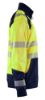 Afbeeldingen van BLÅKLÄDER Sweater met rits 3558 High Vis geel/marineblauw L
