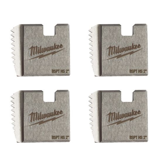 Afbeeldingen van MILWAUKEE Pijpdraadsnijder matrijs FPTD 2" BSPT HS 4x