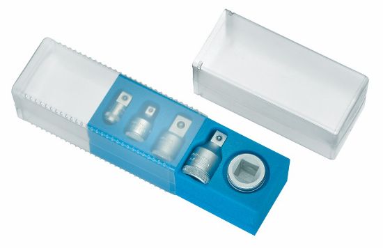 Afbeeldingen van GEDORE Adapterset ¼" - ¾" 5x