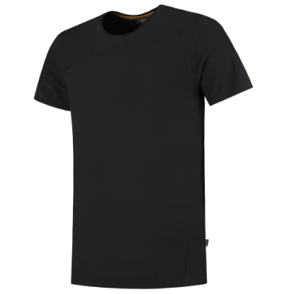 Afbeeldingen van TRICORP T-shirt Premium Naden heren 104002 zwart L