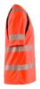 Afbeeldingen van BLÅKLÄDER T-shirt UV 3397 High Vis rood/zwart 2XL