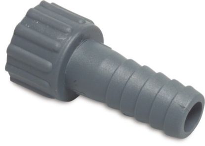 Afbeeldingen van Slangtule PP grijs ¾"X10MM wartel binnendraad/slangtule 6bar