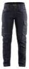 Afbeeldingen van BLÅKLÄDER Werkbroek service dames denim met stretch 7140 marineblauw C32