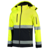 Afbeeldingen van TRICORP Softshell ISO20471 bi-colour 403007 fluor geel/navy M